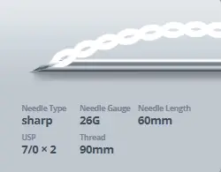 Double PDO Fäden – Bild 3